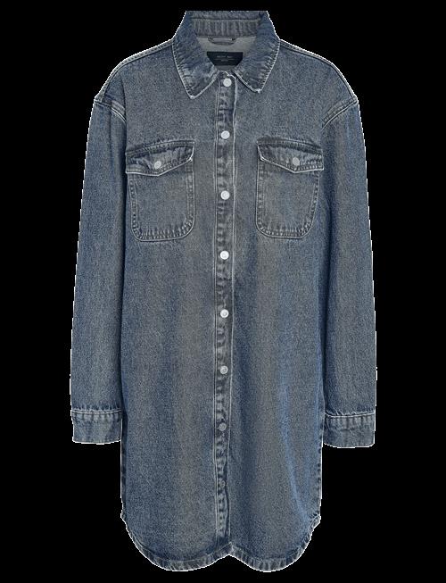 NOISY MAY | Nmalva L/S Denim Dress Az351Mb Fwd Noos | S