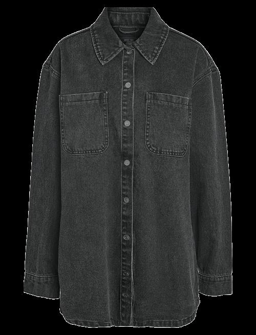 NOISY MAY | Nmalva L/S Dnm Shacket Az387Bl Noos | L