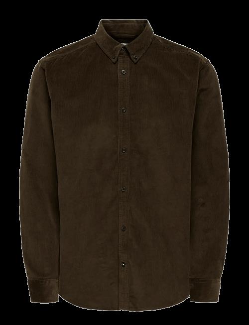 ONLY & SONS | Onsmichael 18W Reg Cord Stretch Ls Noos | XS