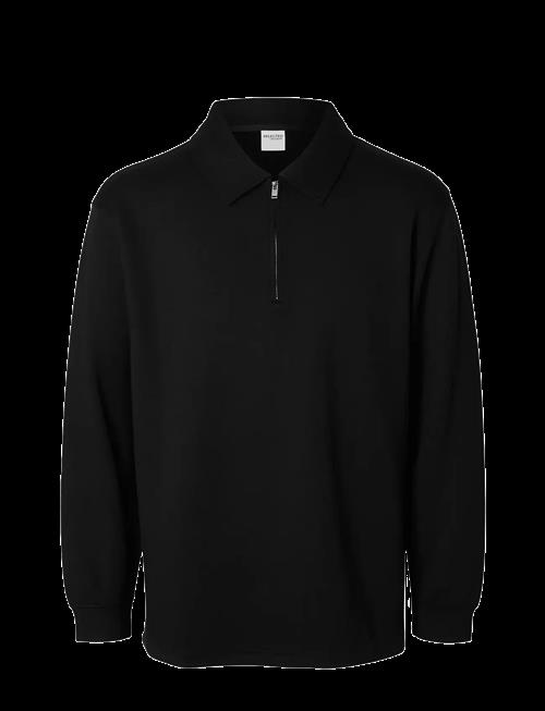 Selected | Slhrelax-Emanuel Soft Polo Zip Sweat Ex | M