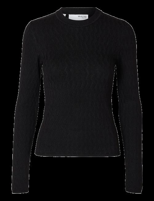 Selected | Slfcabala Ls Knit O-Neck | XS