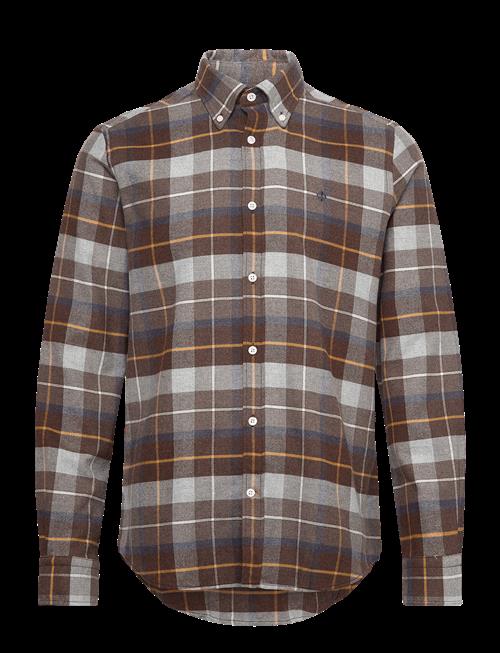Morris | Big Check Flannel Shirt-Classic Fit | S