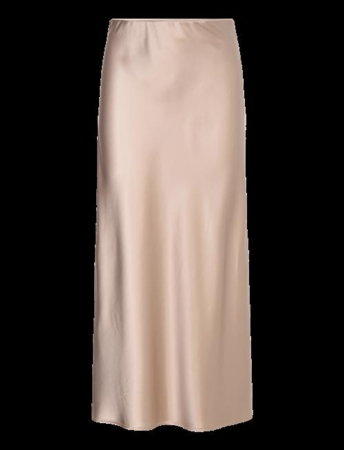 Malina | Aubree Satin Midi Skirt | S