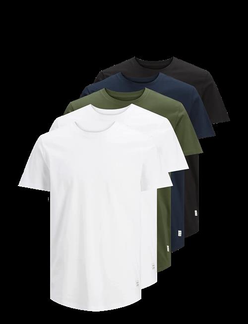 Jack & Jones | Jjenoa Tee Ss Crew Neck 5Pk Mp Noos | L