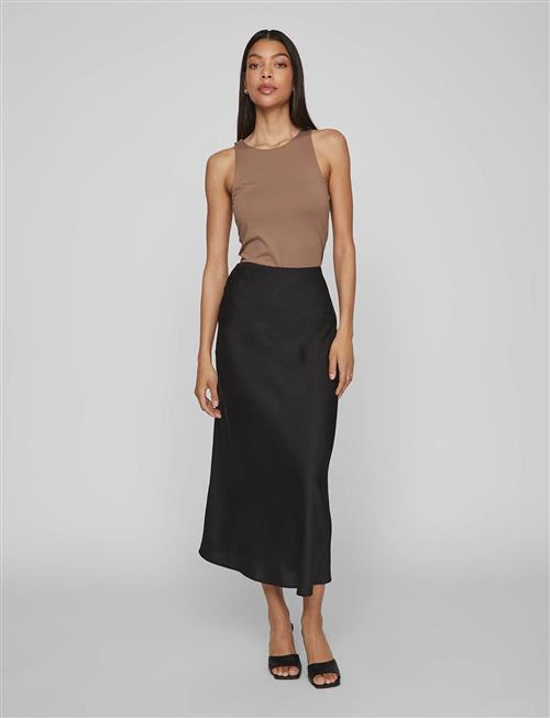 Vila | Viellette Hw Midi Skirt - Noos | 40