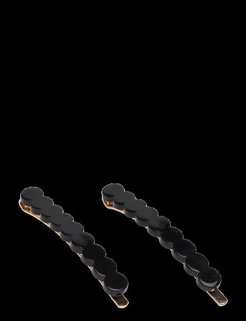 Pipol's Bazaar | Linn Hair Pin 2 Set Black& Black | ONE SIZE