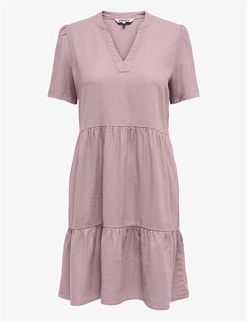 ONLY | Onltiri-Caro S/S V-Neck Lin Dress Cc Pnt | M