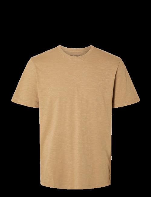 Selected | Slhaspen Slub Ss O-Neck Tee Noos | XXL
