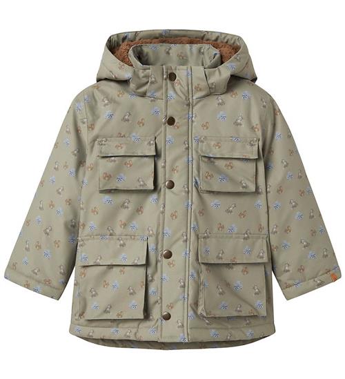 Lil' Atelier Vinterjakke - NmmLasnow05 - Overland Trek m. Dyr
