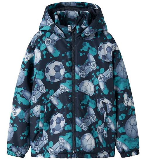 Name It Vinterjakke - Noos - NkmMax - Dark Sapphire/Sporty Splas