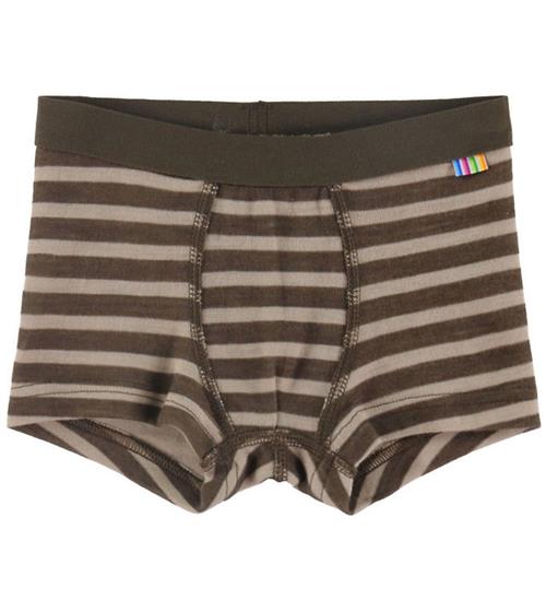 Joha Boxershorts - Uld - Mørkebrun