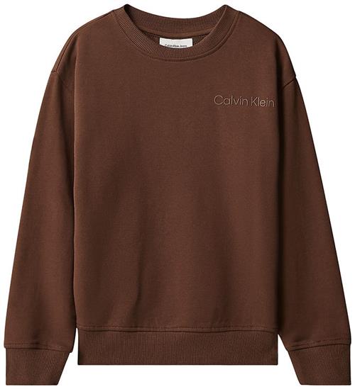 Calvin Klein Sweatshirt - Back Print - Rocky Road m. Print