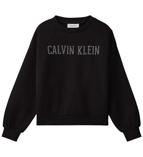 Calvin Klein Sweatshirt - Sort m. Print