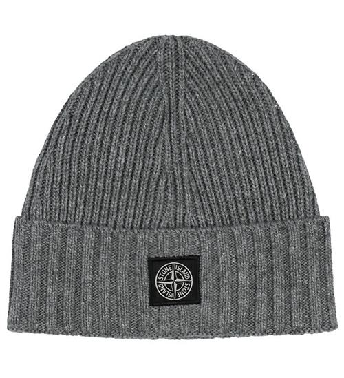 Stone Island Hue - Uld - Melange Dark Grey