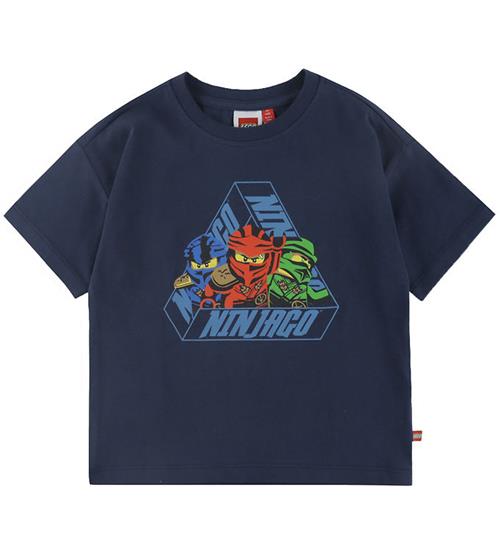 LEGOÂ® Ninjago T-shirt - LWTaj 602 - Navy m. Print