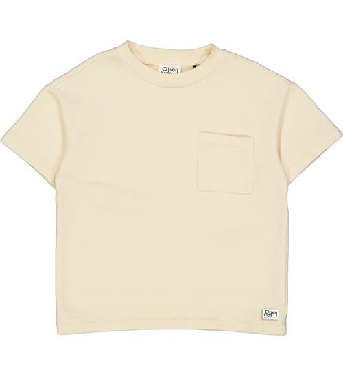 Olsen kids x By Green Cotton T-shirt - Sweat - Ecru