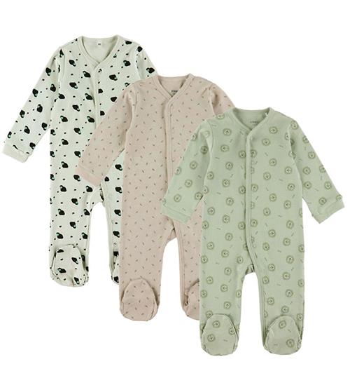 Pippi Baby Heldragt m/f - 1 stk. - Assorteret - Lys m. Mønster