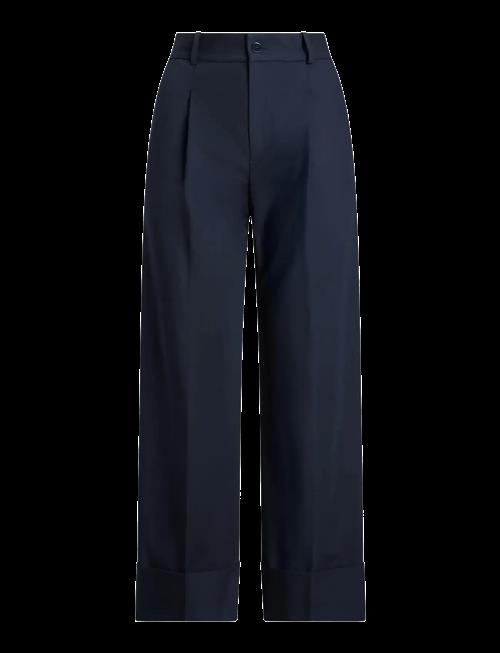 Lauren Ralph Lauren | Double-Faced Stretch Cotton Ankle Pant | 40