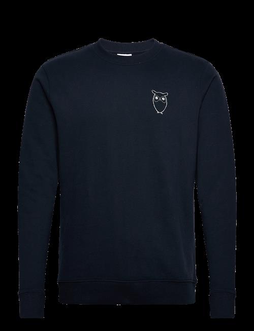 Knowledge Cotton Apparel | Elm Small Print Owl Sweat - Gots/Ve | XXL