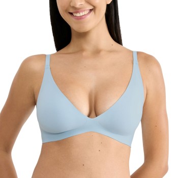 Sloggi BH ZERO Feel Push-Up Bra Lyseblå Small Dame