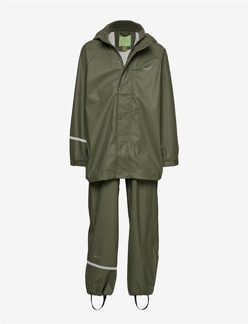 CeLaVi | Basic Rainwear Set -Solid Pu | 98-104