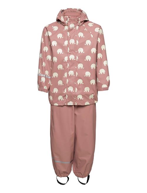 CeLaVi | Rainwear Set Elephant Aop - Pu | 98-104