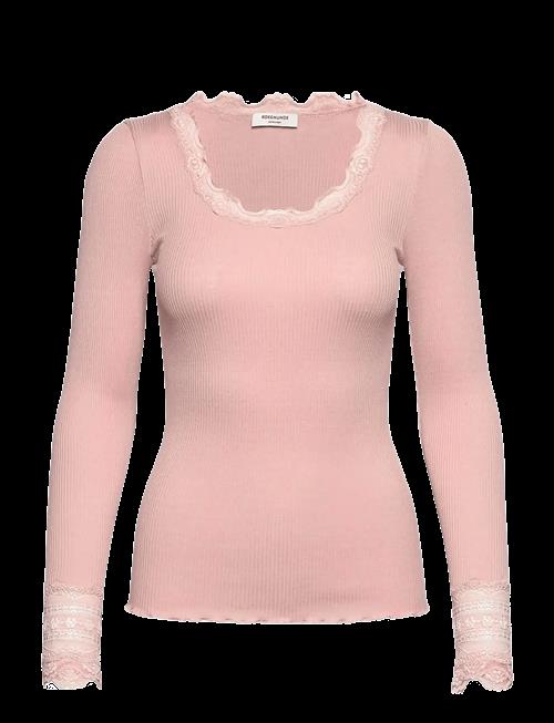 Rosemunde | Silk T-Shirt W/ Lace | M