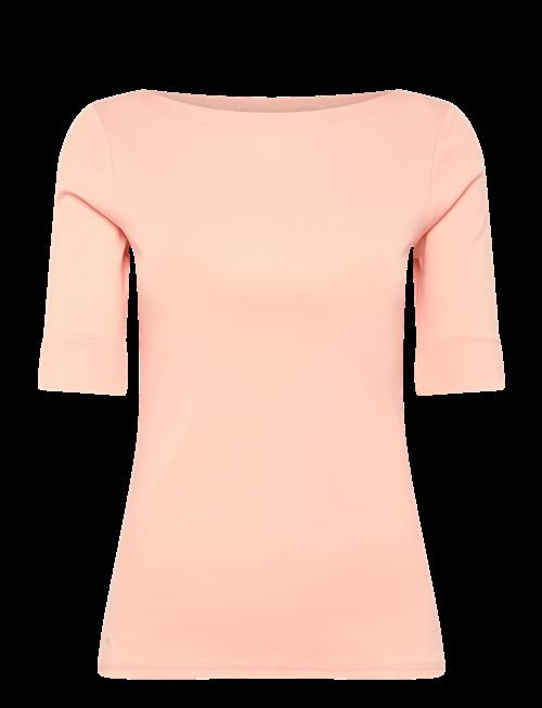 Lauren Ralph Lauren | Stretch Cotton Boatneck Tee | XS