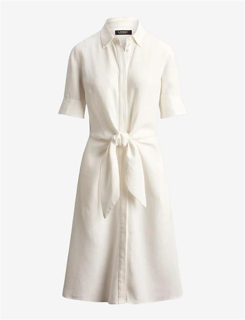 Lauren Ralph Lauren | Tie-Front Linen Shirtdress | 44
