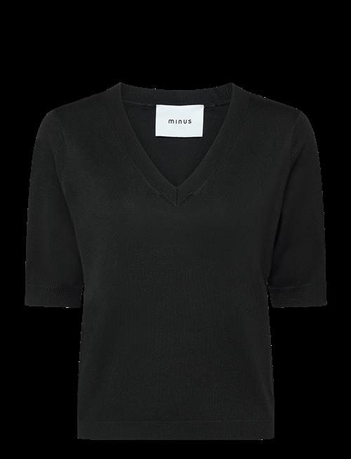Minus | Milla V-Hals Strik T-Shirt | S