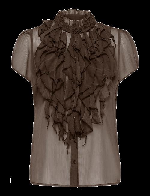 Saint Tropez | Liljasz Crinkle Ss Shirt | XXL