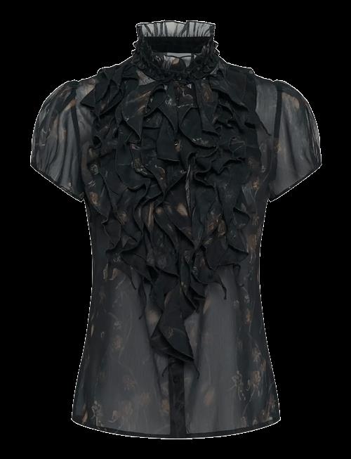 Saint Tropez | Liljasz Crinkle Ss Shirt | XXL