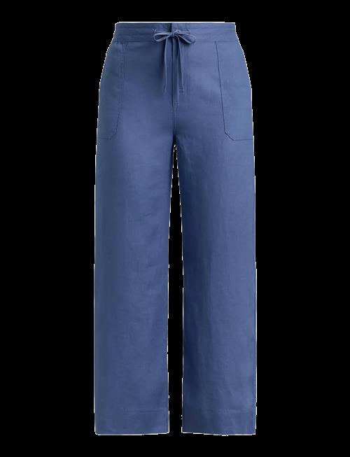 Lauren Women | Linen Wide-Leg Pant | 46