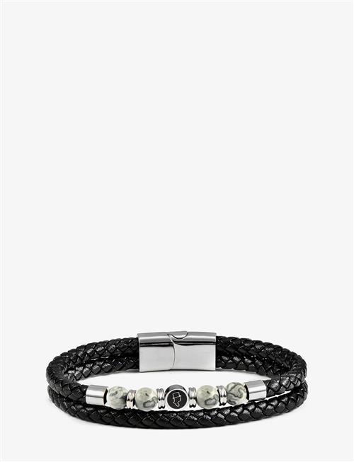 edd. | Leather/Beads Combo Bracelet | S 18