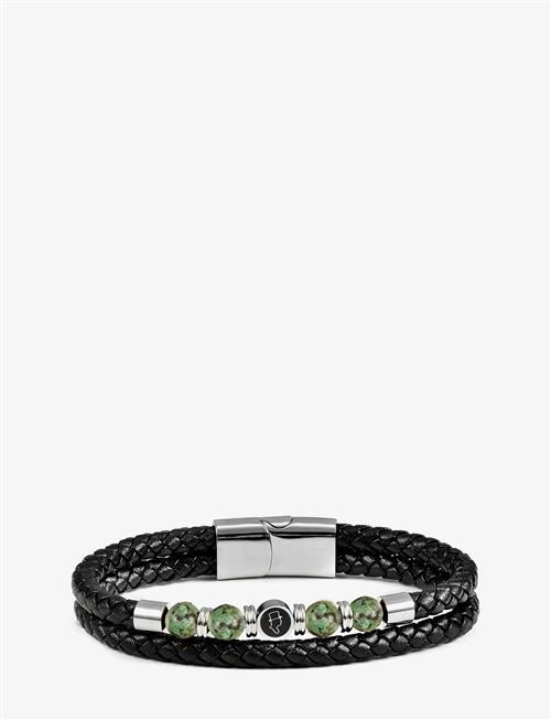 edd. | Leather/Beads Combo Bracelet | S 18
