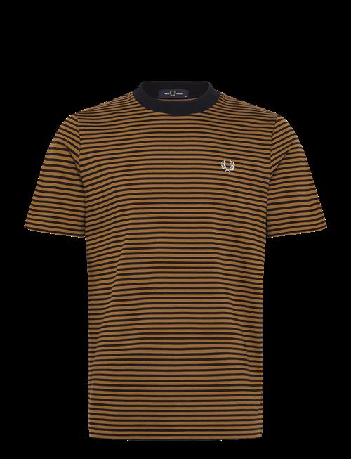 Fred Perry | Fine Stripe Heavy Weight Tee | L