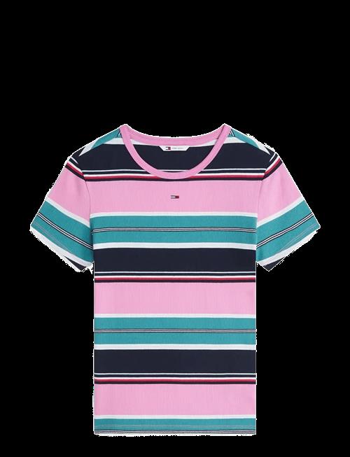 Tommy Jeans | Tjw Slim Essential Rib Ss Ext | M