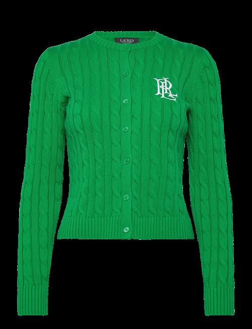 Lauren Ralph Lauren | Cable-Knit Cotton Cardigan | XS