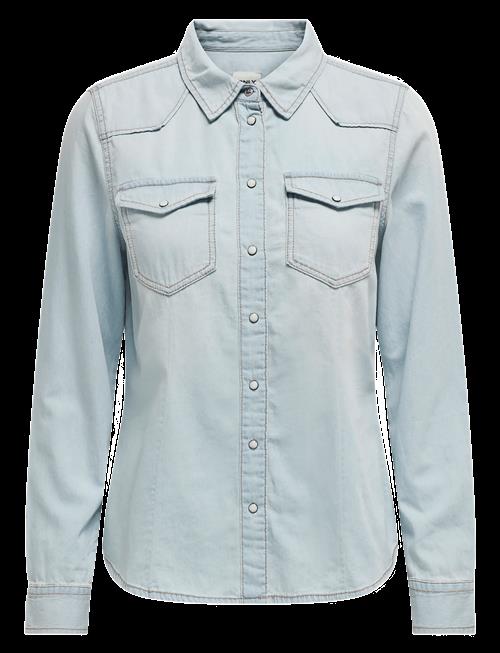ONLY | Onlalexa L/S Dnm Shirt Ana Noos | S