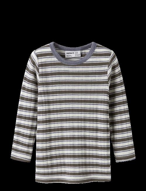 name it | Nmmwang Wool Needle Ls Top | 116