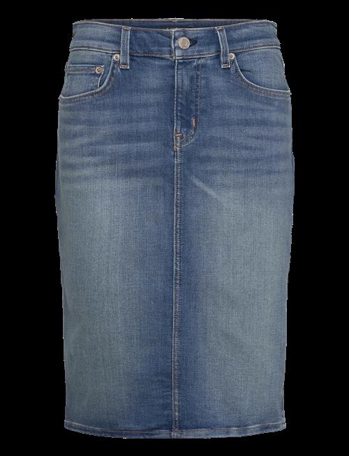 Lauren Ralph Lauren | Sp Str Eco In Dnm-Skirt | 34
