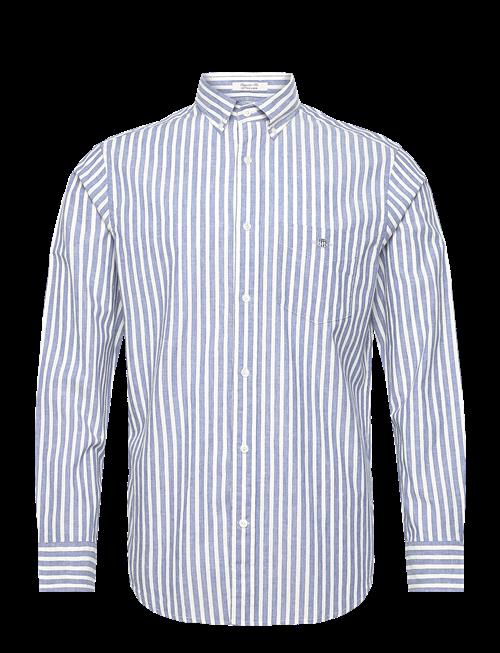 Gant | Reg Cotton Linen Stripe Shirt | XL