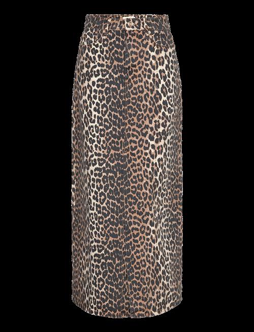Ganni | Jeans Skirt Leopard | 32