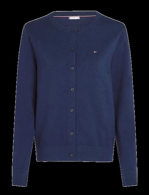 Tommy Hilfiger | Co Jersey Fine Gg C-Nk Ls Cardi | XS
