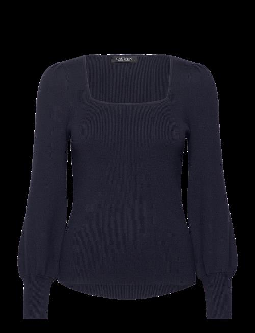 Lauren Ralph Lauren | Rib-Knit Puff-Sleeve Sweater | L