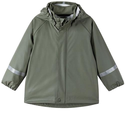 Reima Lampi Regnjakke Grågrøn Greyish Green 122 cm Rain Grøn  122 cm  Drenge, Piger