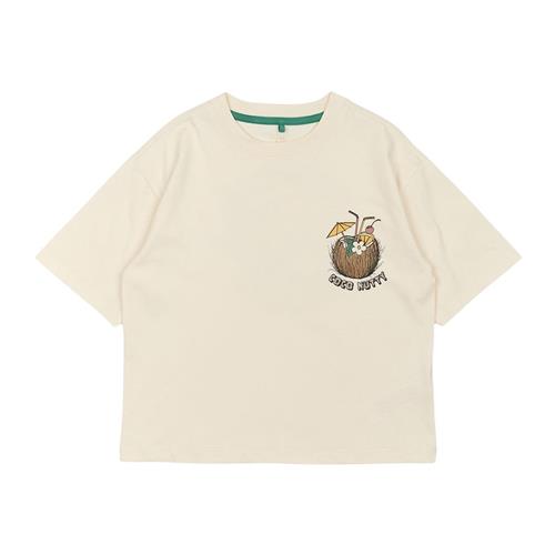The New Oleen Tee White Swan White Swan 7-8 Y  Hvid  7-8 år  Piger