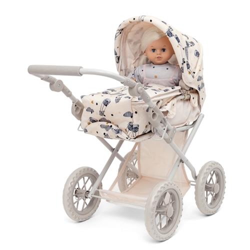 Skrållan Skrållan 2-i-1 Dukkevogn Multi  One Size-Multi  Beige  One Size 3+ Years Drenge, Piger