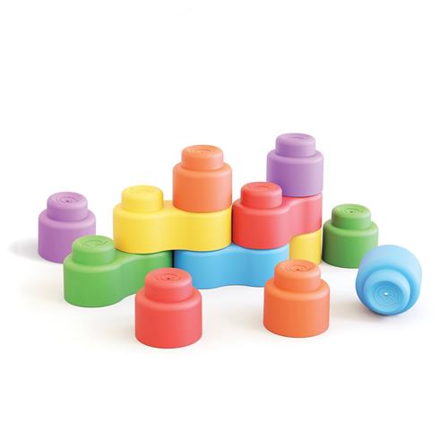 Quercetti Quercetti - PegArt Momy Soft 12 Stykker Multi  One Size-Multi  Grøn  One Size  Drenge, Piger