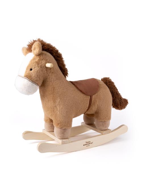 Teddykompaniet Hest, Der Gynger Brown  Brown One Size  Brun  One Size  Drenge, Piger